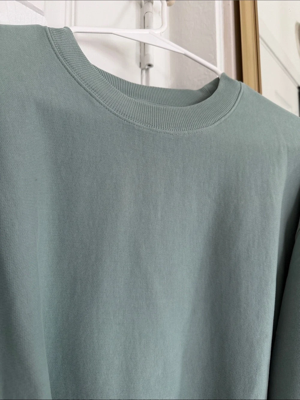 Madewell The McCarrren Field Crewneck Sweatshirt Antique Blue